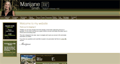 Desktop Screenshot of marijanesmith.com