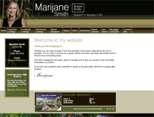 Tablet Screenshot of marijanesmith.com